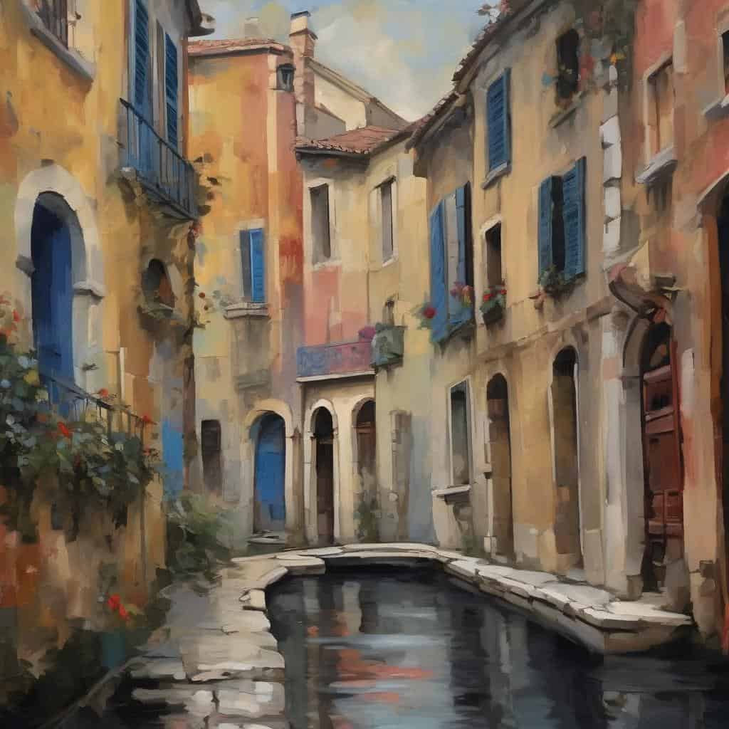 Αντικειμενική τέχνη, ερωτήματα και ιδέες σε καλλιτεχνική αποτύπωση πόλης.