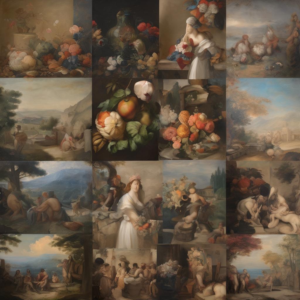 Στυλ και τεχνικές του καλλιτέχνη